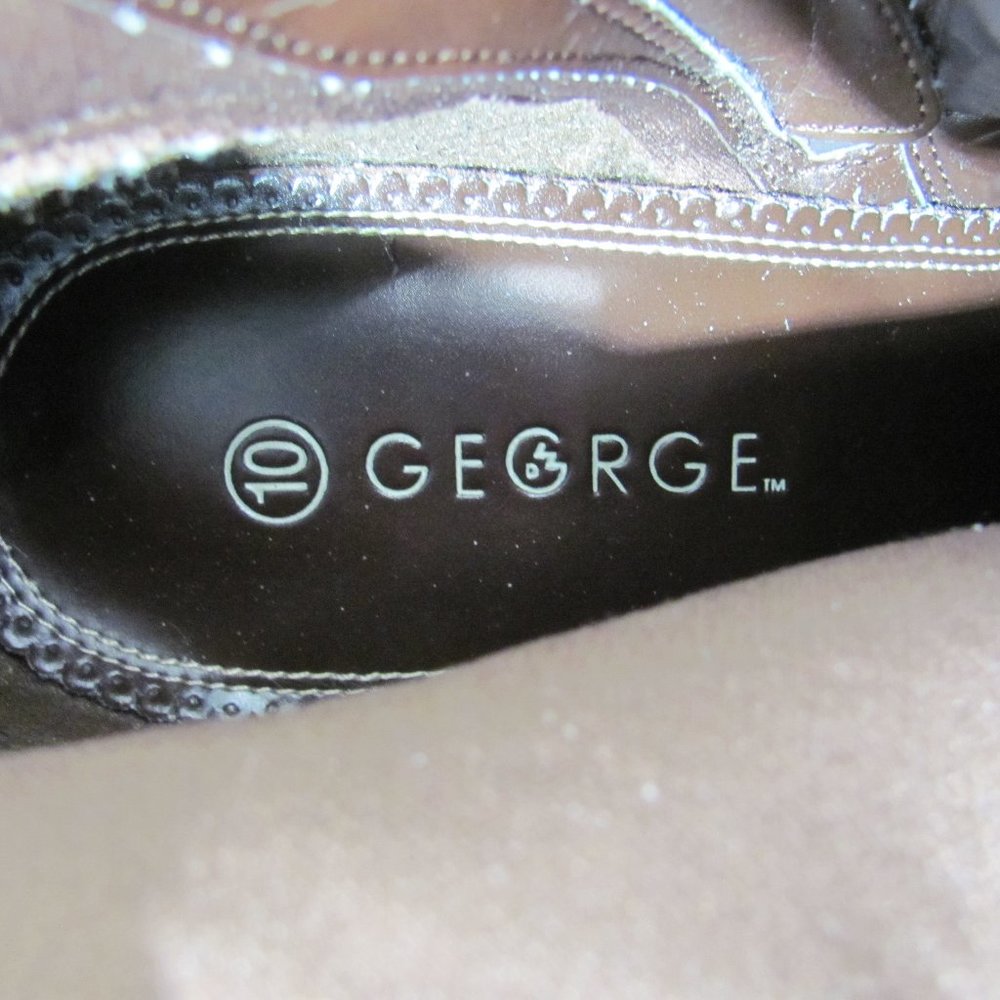 George Brown Faux Suede Slouch Boots - Picture 10 of 13